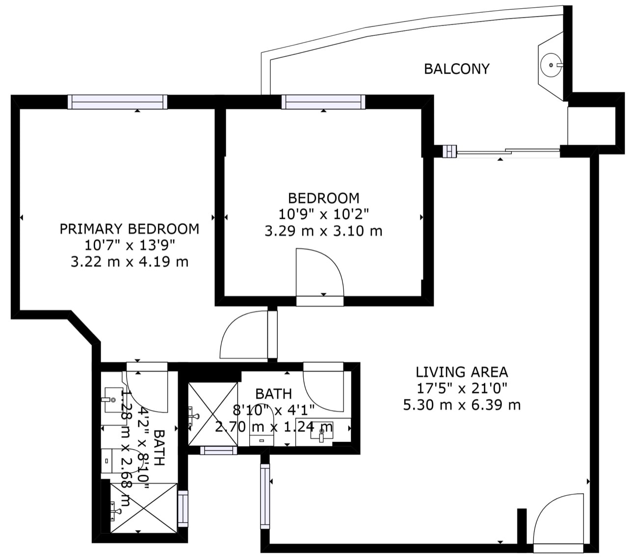 Apartment Swami 312Bfloor-plans-0